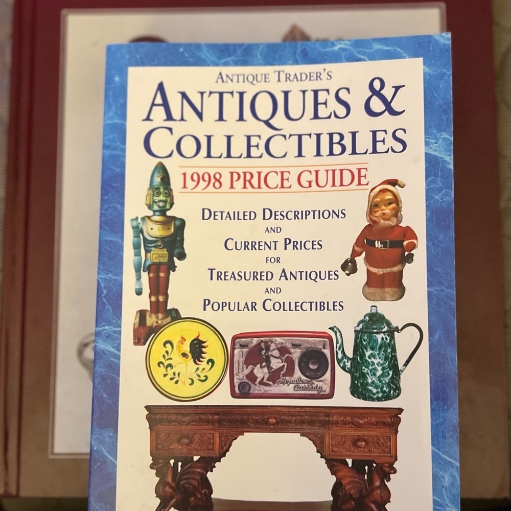 2- books, Encyclopedia to antiques, 1998  Collectables and Antiques